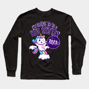 Promoted to Big Sister 2022 Long Sleeve T-Shirt